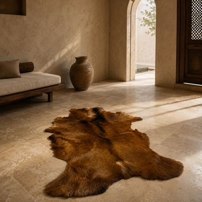 Goatskin Rug GR-115 46x33 INCH