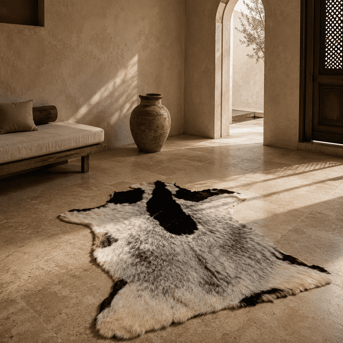 Goatskin Rug GR-116 42x29 INCH