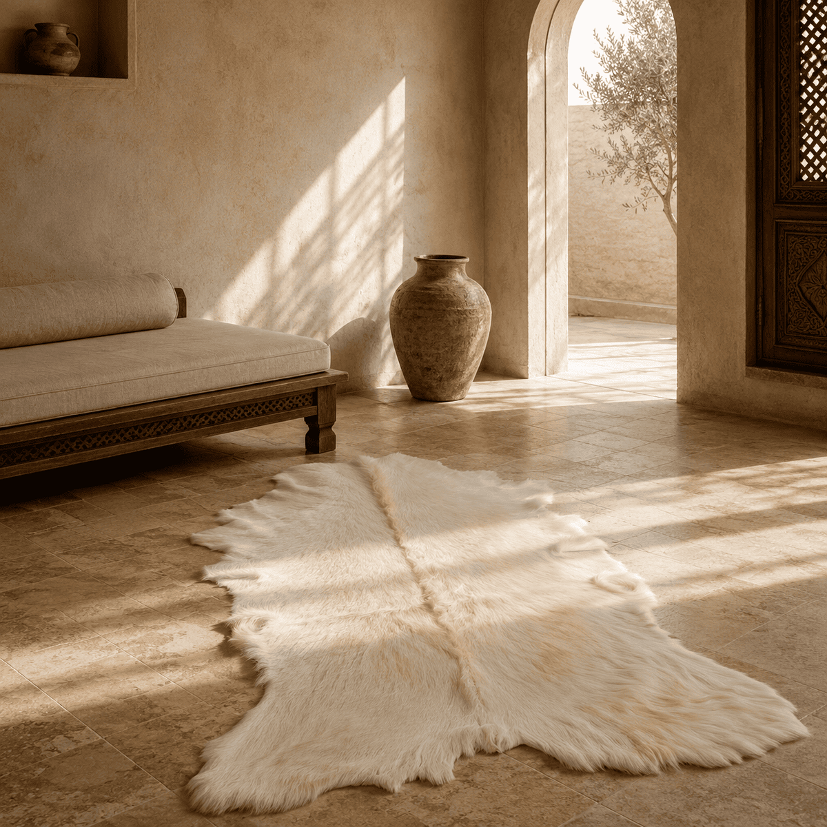Goatskin Rug GR-118 40x26 INCH