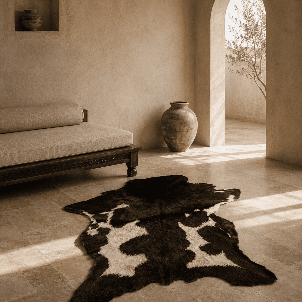 Goatskin Rug GR-120 40x23 INCH