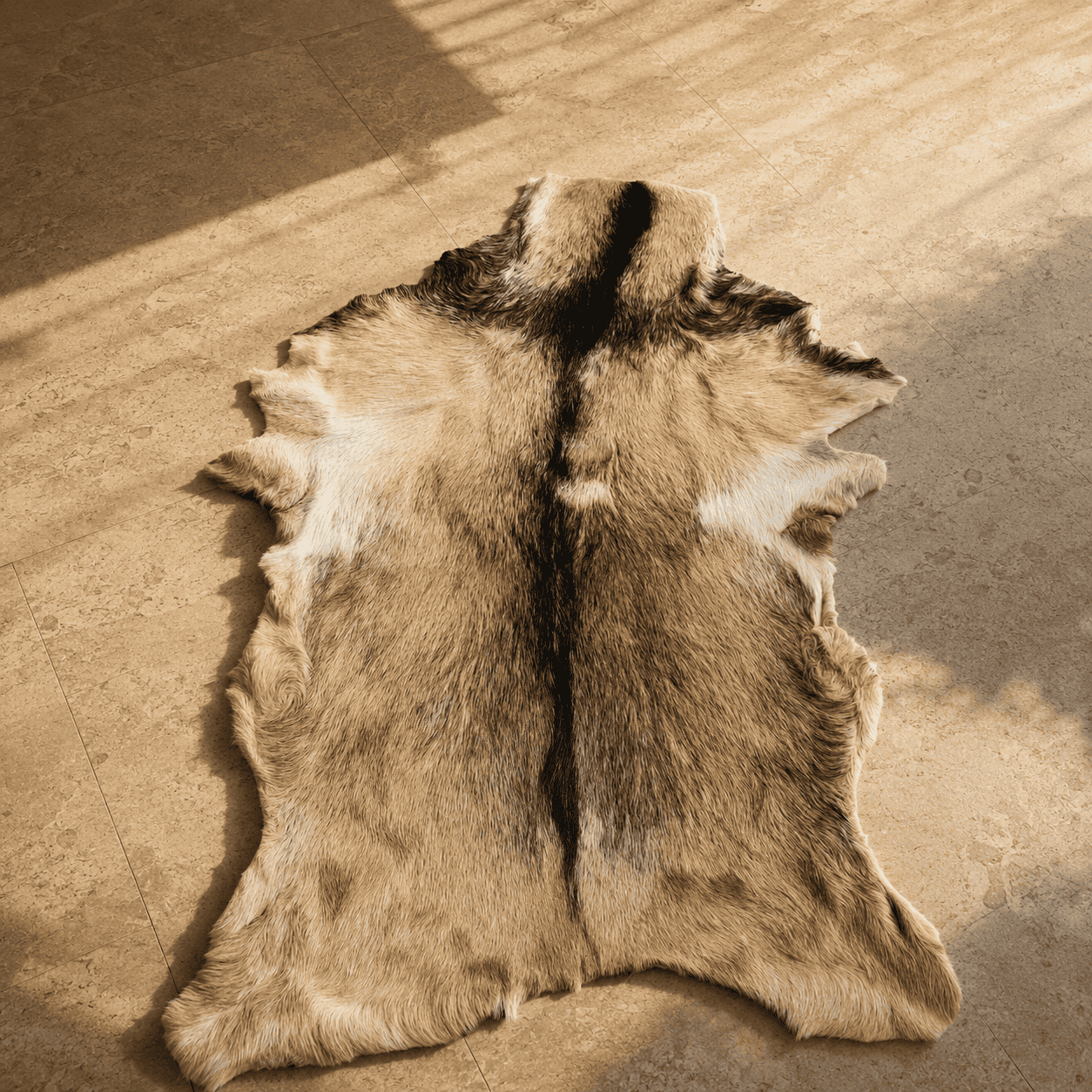 Goatskin Rug GR-124 41x28 INCH