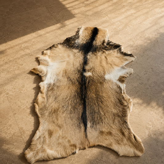 Goatskin Rug GR-124 41x28 INCH