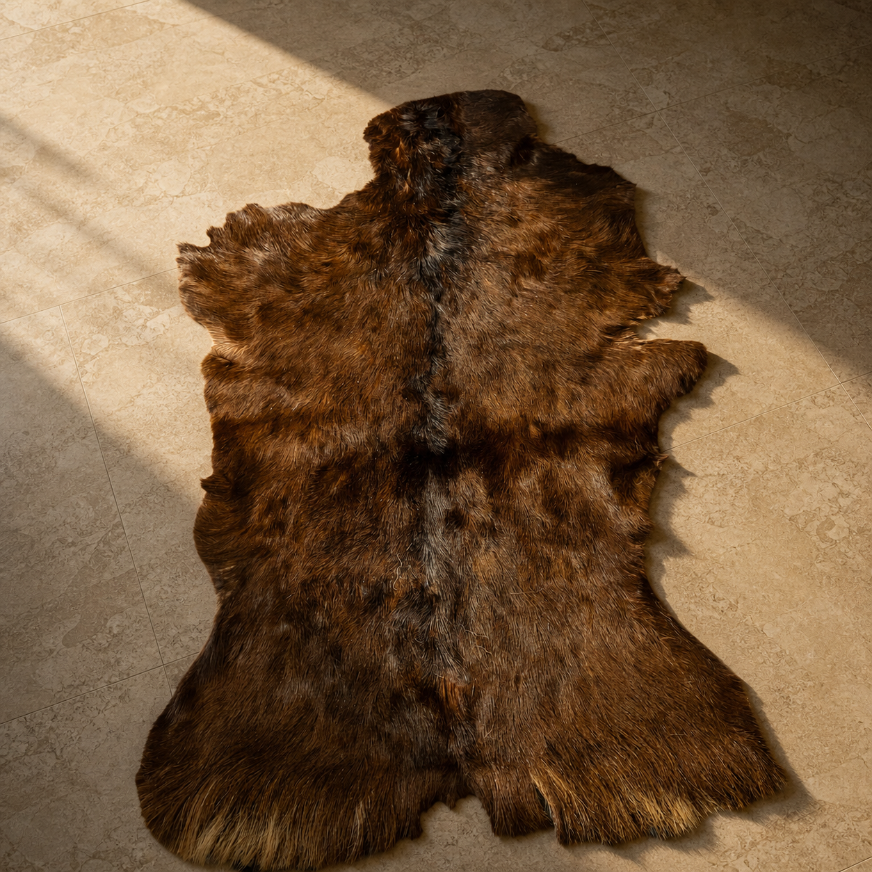 Goatskin Rug GR-125 44x28 INCH