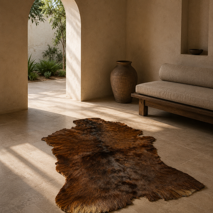 Goatskin Rug GR-125 44x28 INCH