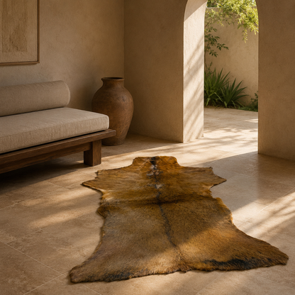 Goatskin Rug GR-126 39x29 INCH