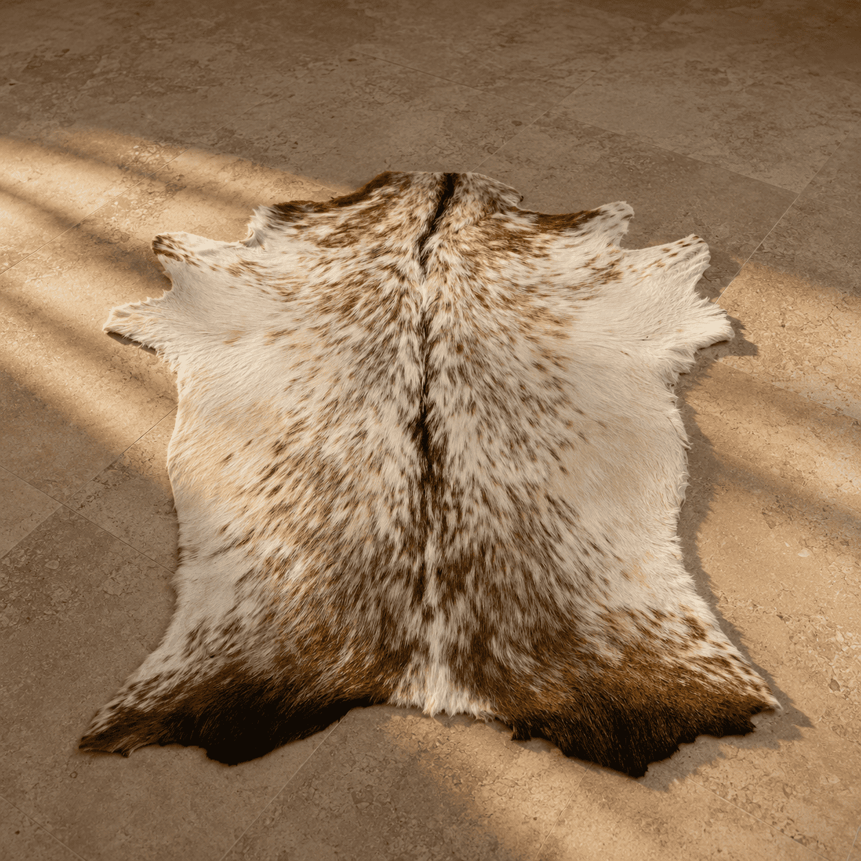 Goatskin Rug GR-127 37x34 INCH