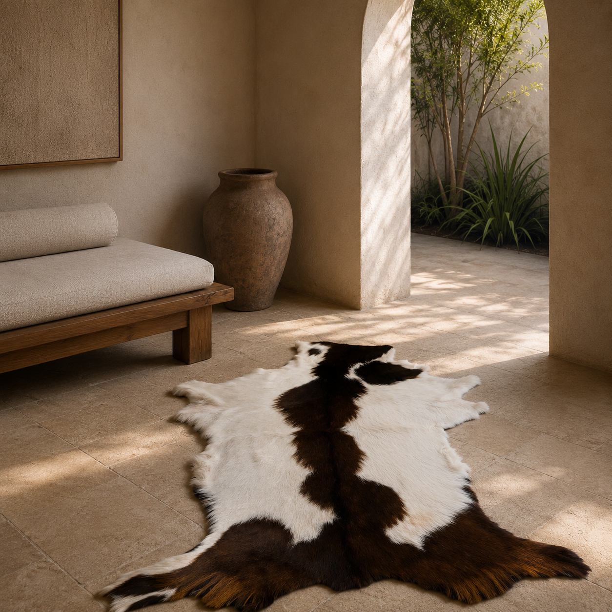 Goatskin Rug GR-128 41x29 INCH