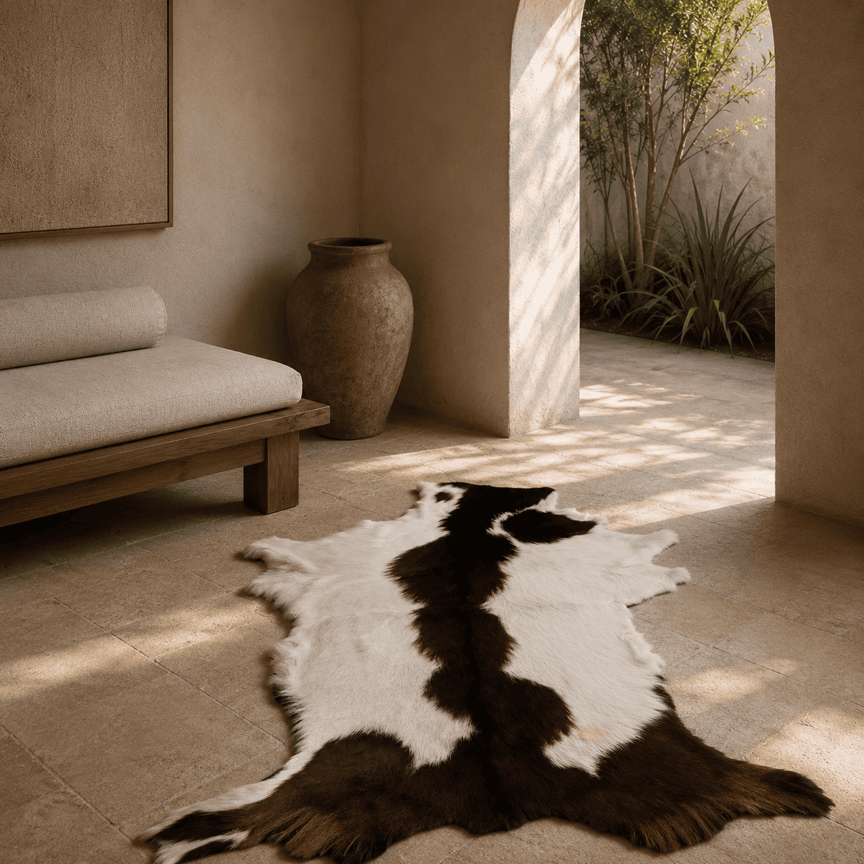 Goatskin Rug GR-128 41x29 INCH