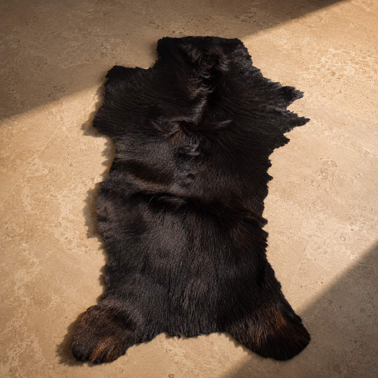 Goatskin Rug GR-129 43x27 INCH