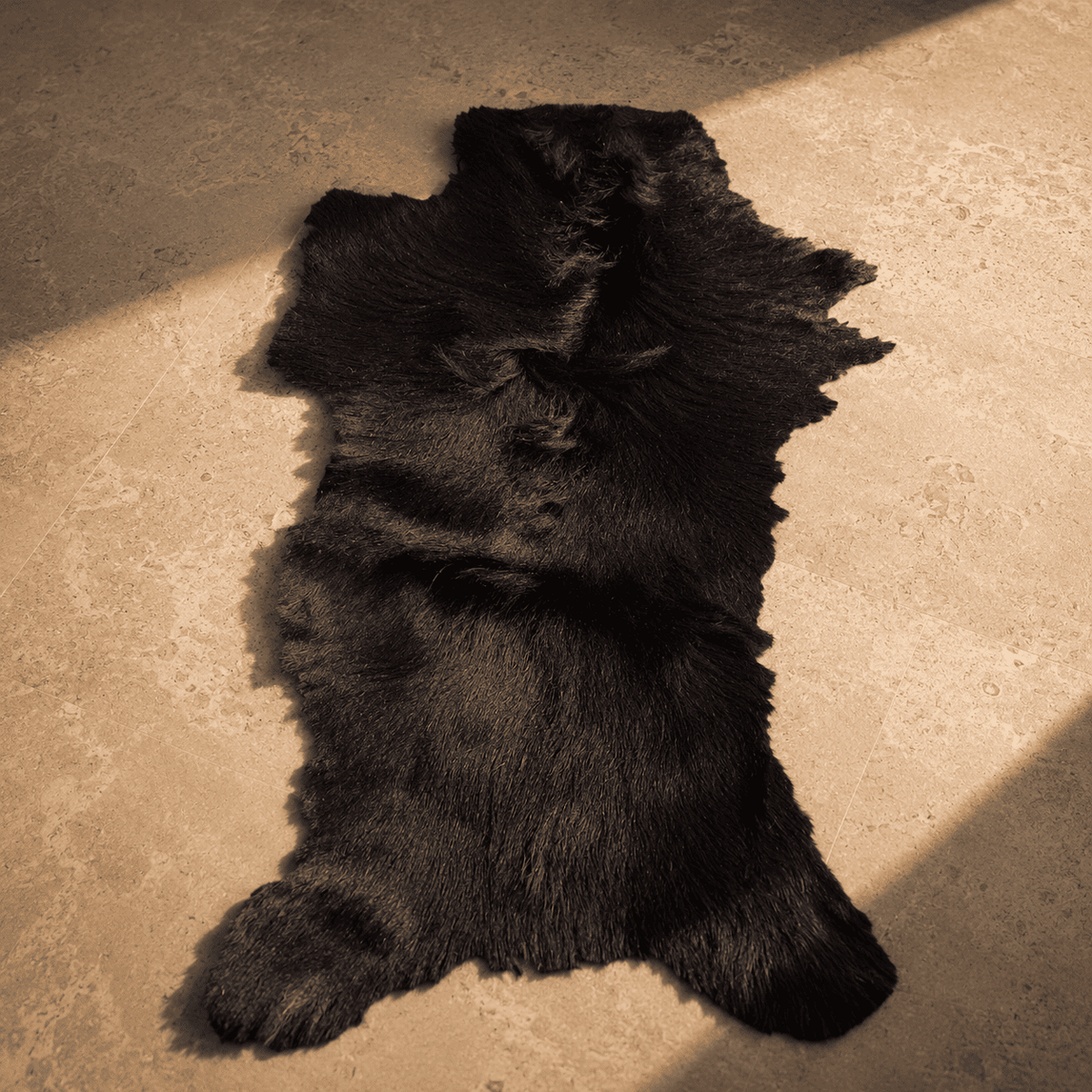 Goatskin Rug GR-129 43x27 INCH