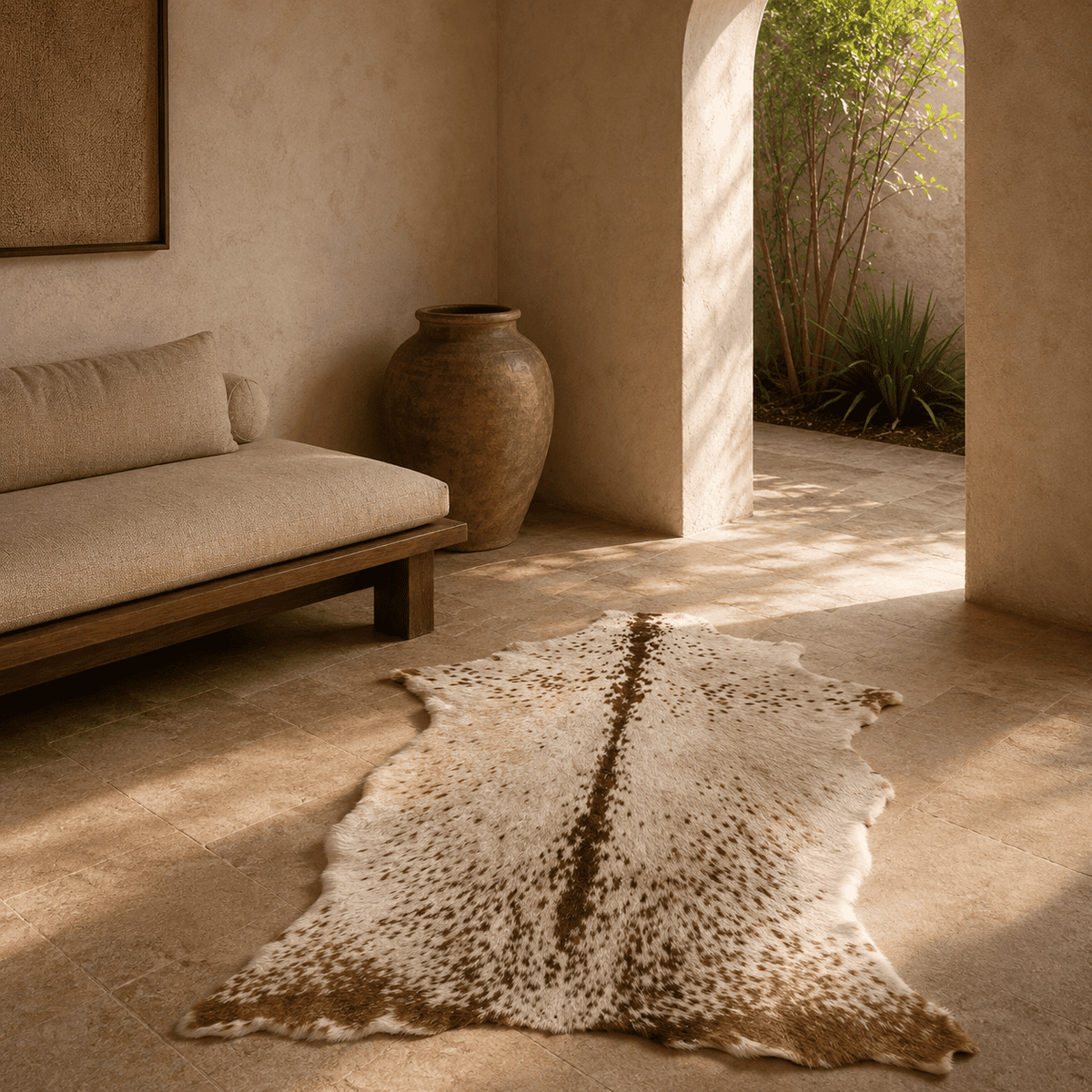 Goatskin Rug GR-130 42x32 INCH