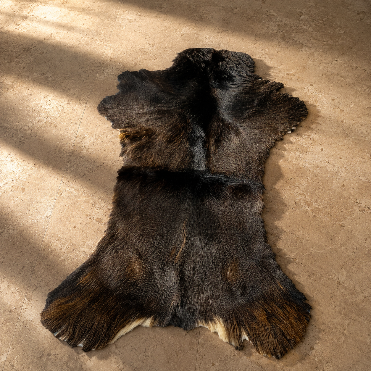 Goatskin Rug GR-131 43x26 INCH