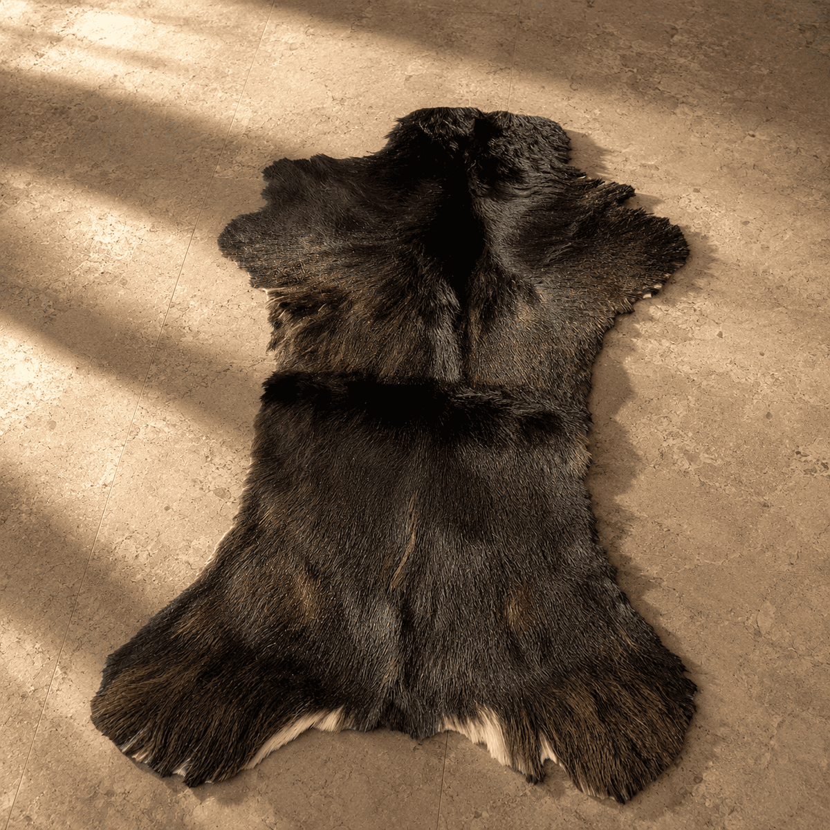 Goatskin Rug GR-131 43x26 INCH