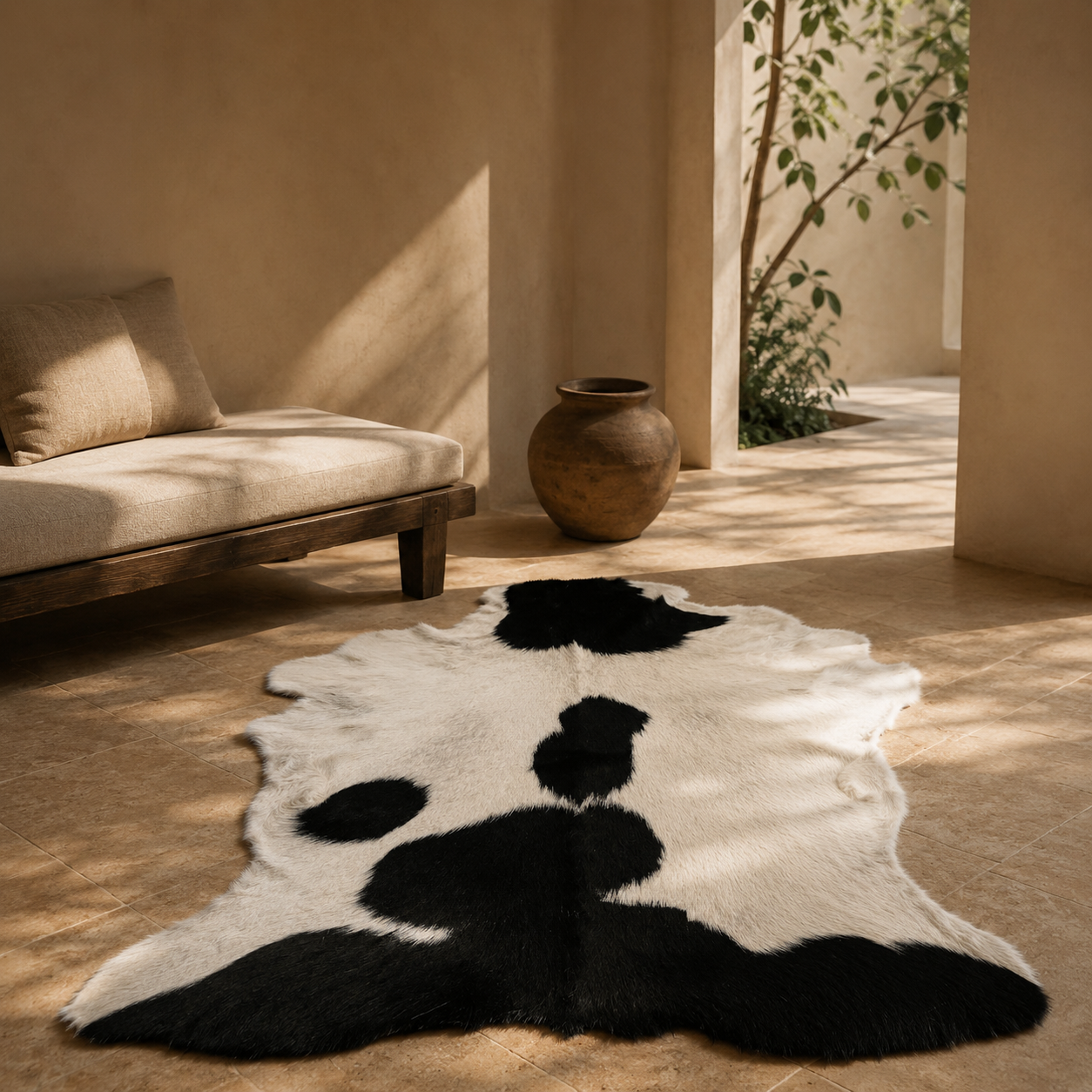 Goatskin Rug GR-134 37x29 INCH