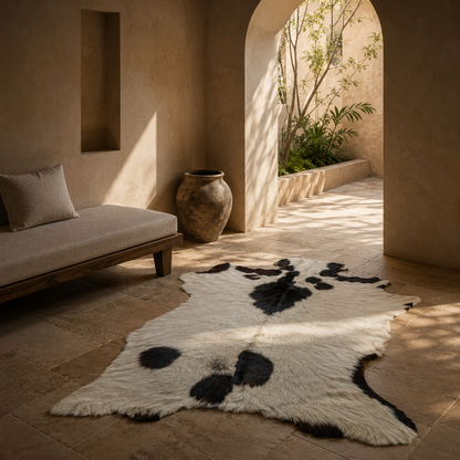 Goatskin Rug GR-136 39x28 INCH