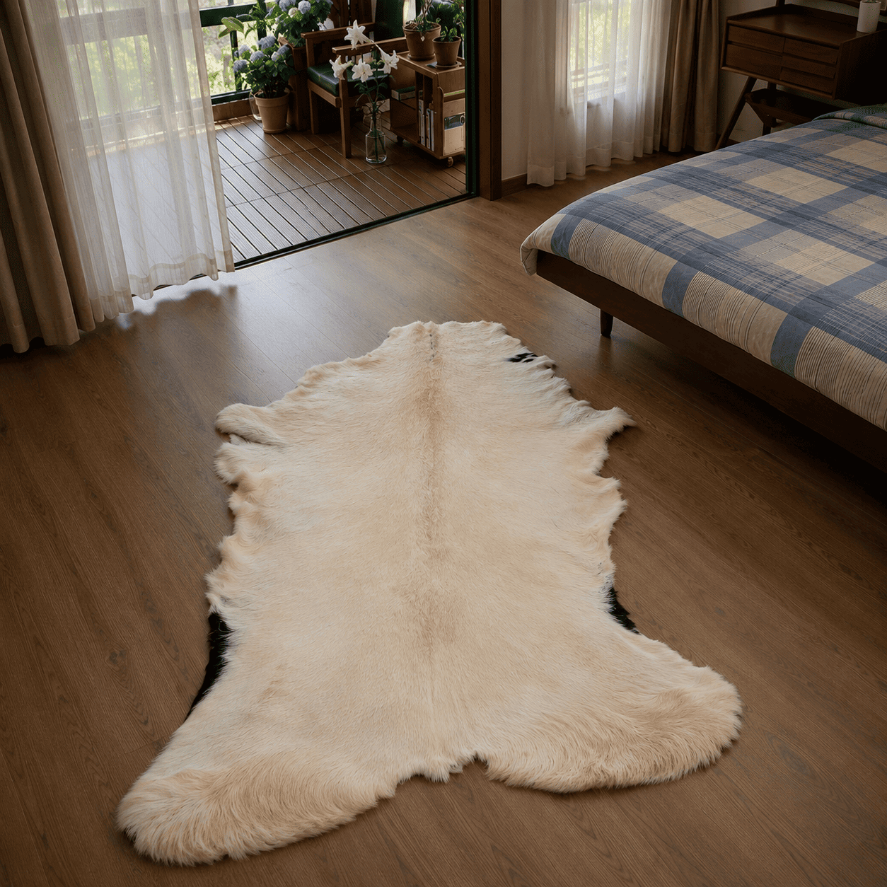 Goatskin Rug GR-138 42x26 INCH