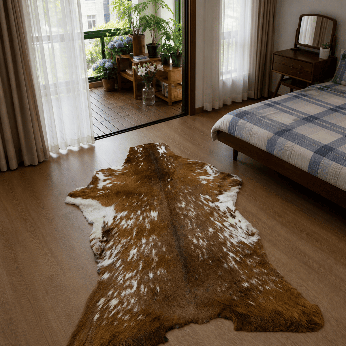 Goatskin Rug GR-139 43x31 INCH