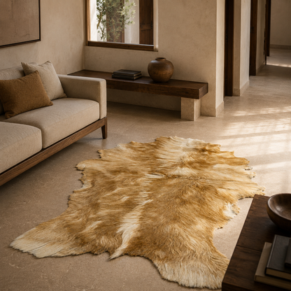 Goatskin Rug GR-143 37x27 INCH