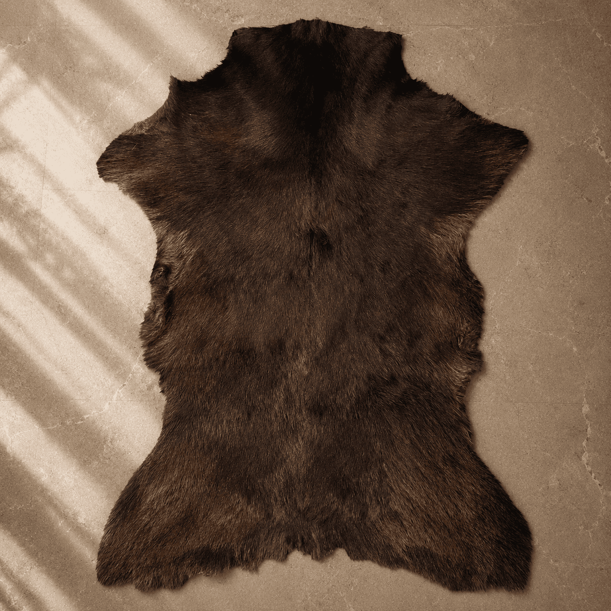 Goatskin Rug GR-144 36x28 INCH