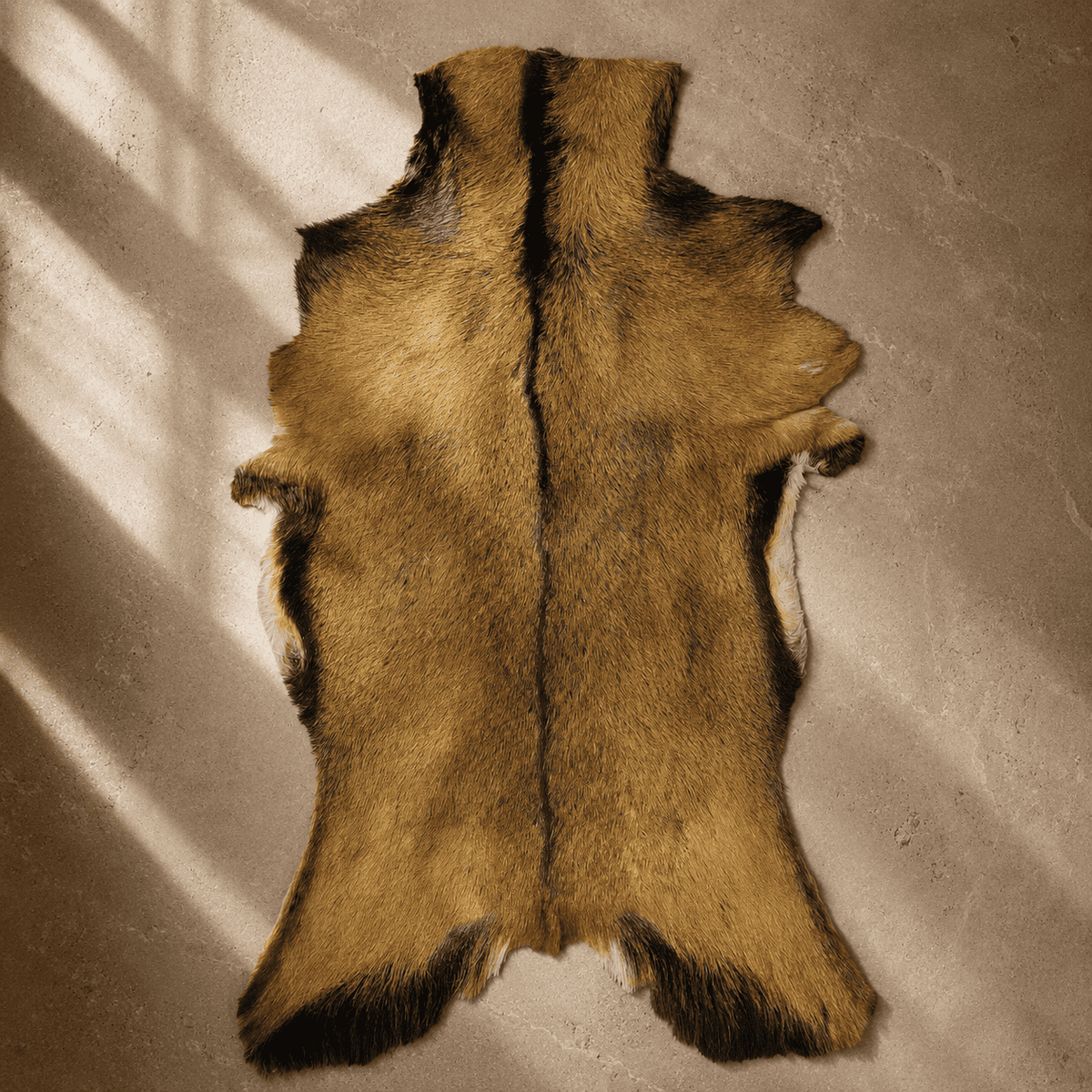 Goatskin Rug GR-145 44x27 INCH