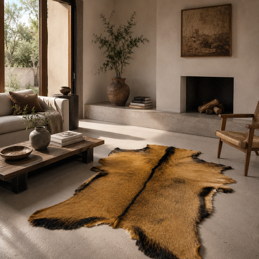 Goatskin Rug GR-145 44x27 INCH