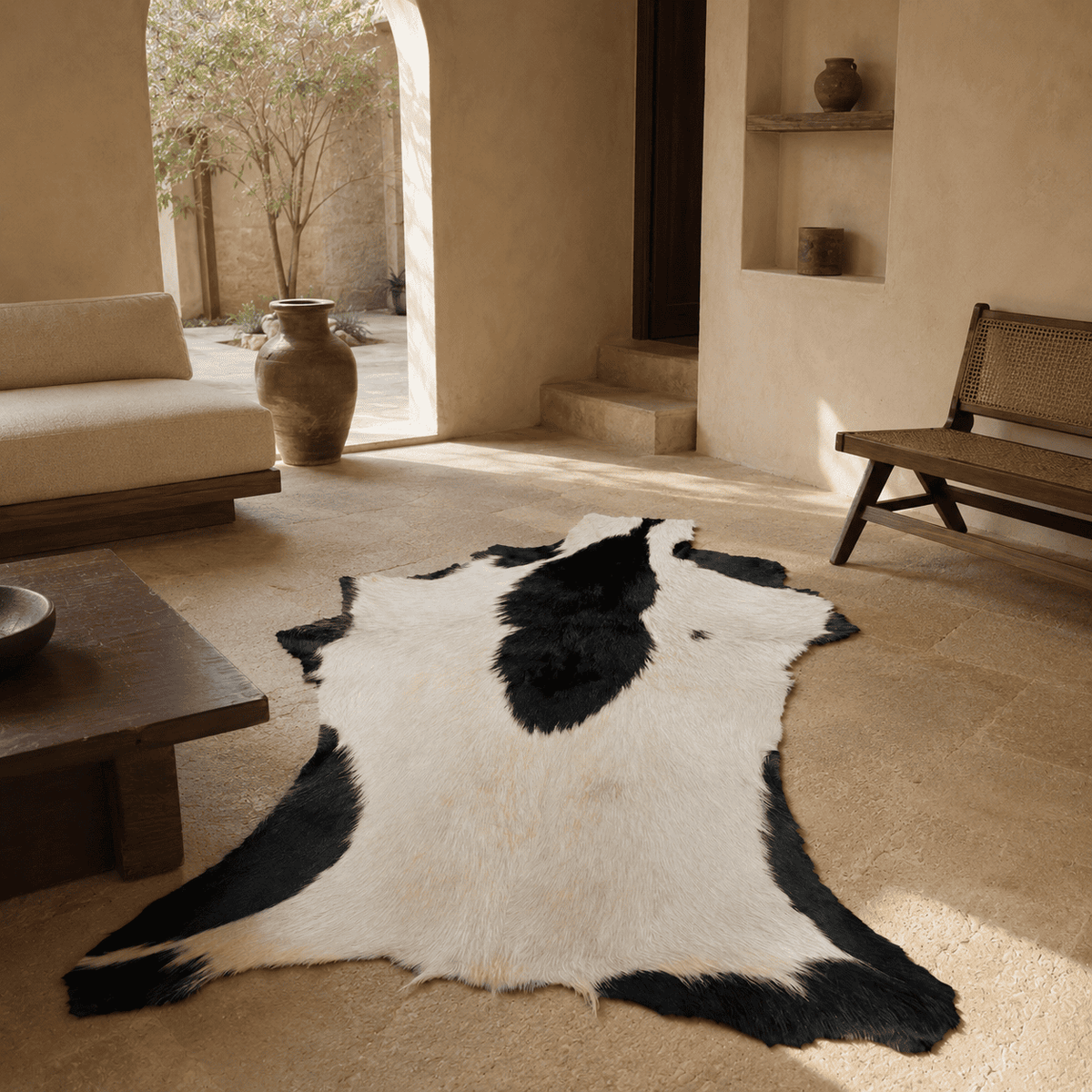 Goatskin Rug GR-151 37x25 INCH