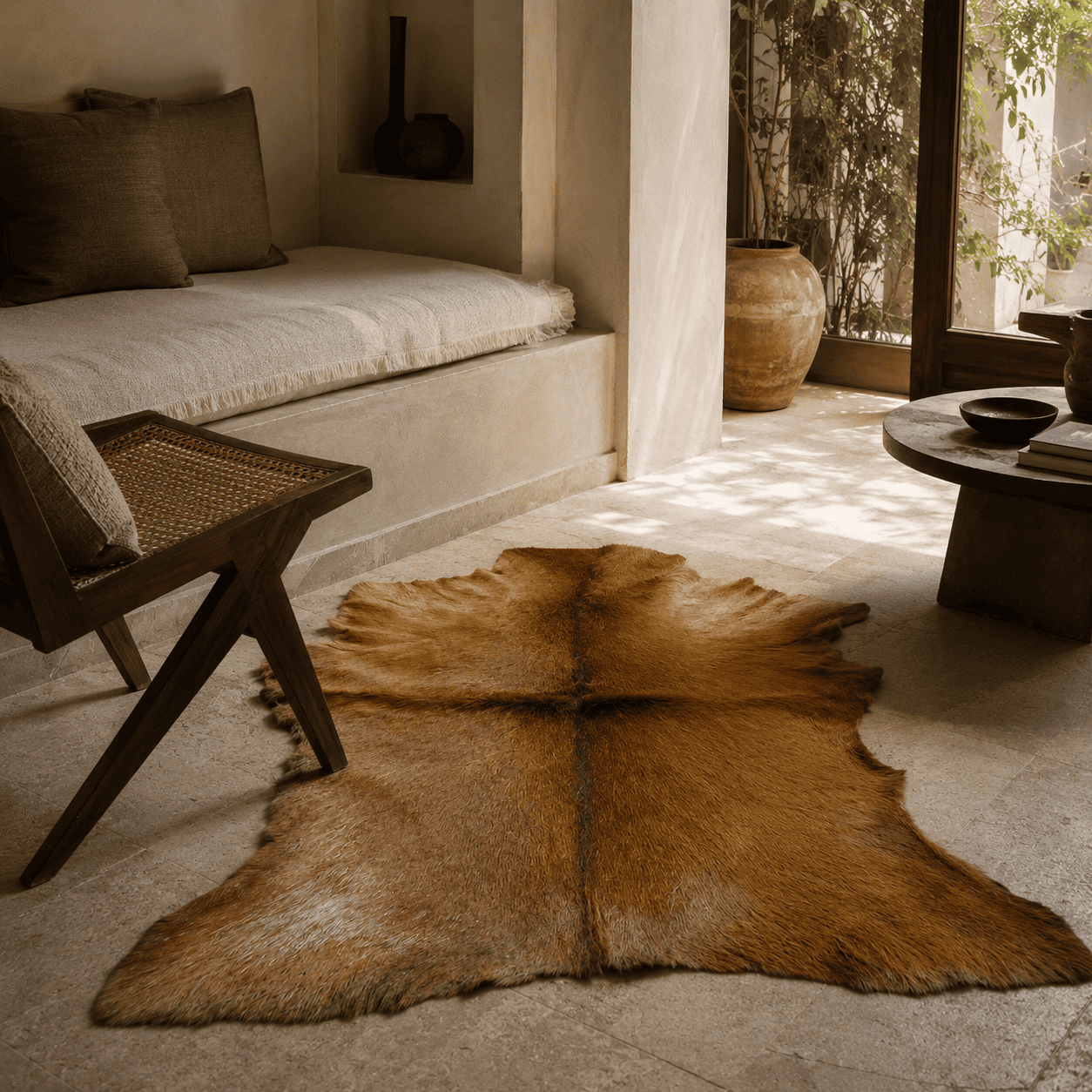 Goatskin Rug GR-152 42x28 INCH