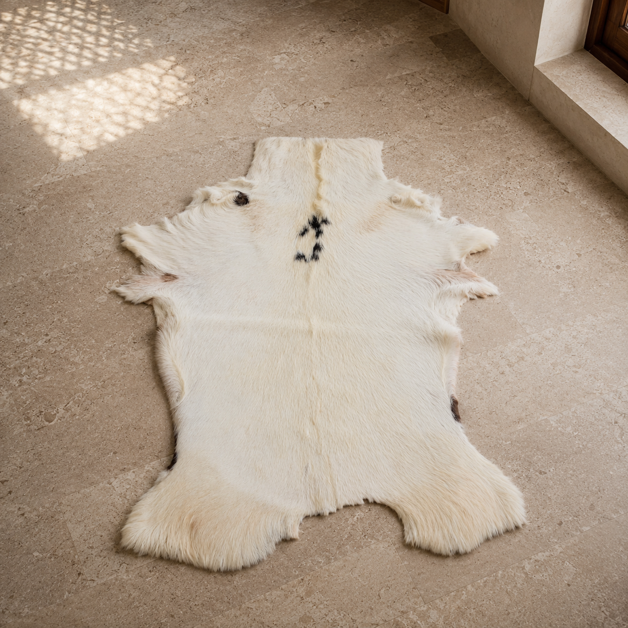 Goatskin Rug GR-158 39x28 INCH