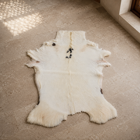 Goatskin Rug GR-158 39x28 INCH