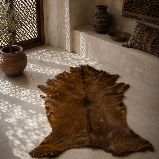 Goatskin Rug GR-164 44x28 INCH