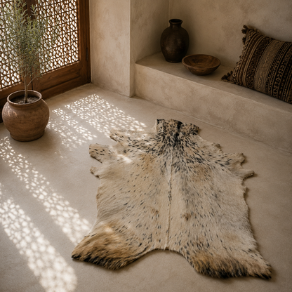 Goatskin Rug GR-165 45x34 INCH