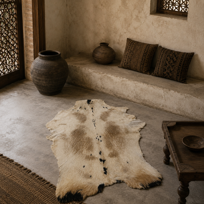 Goatskin Rug GR-166 37x27 INCH
