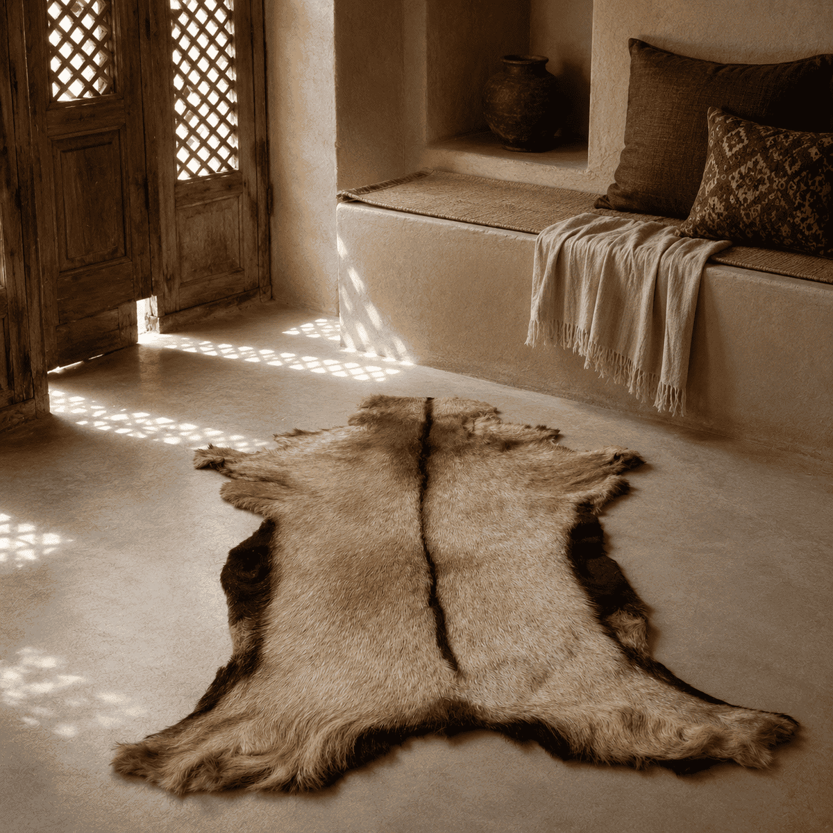 Goatskin Rug GR-170 40x30 INCH