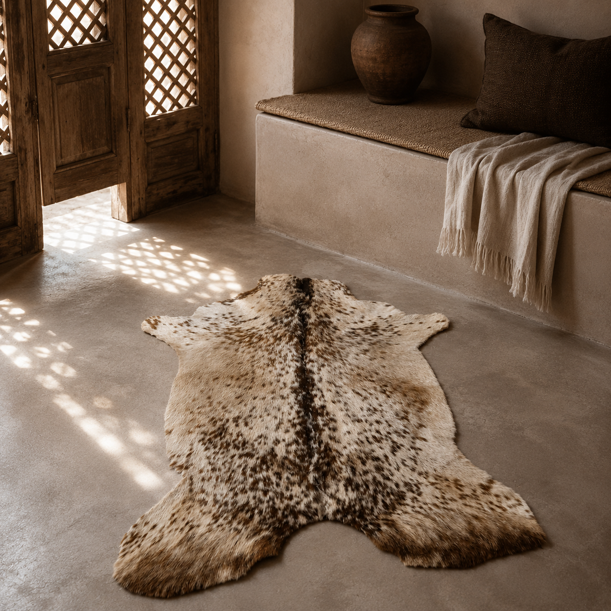 Goatskin Rug GR-171 44x30 INCH