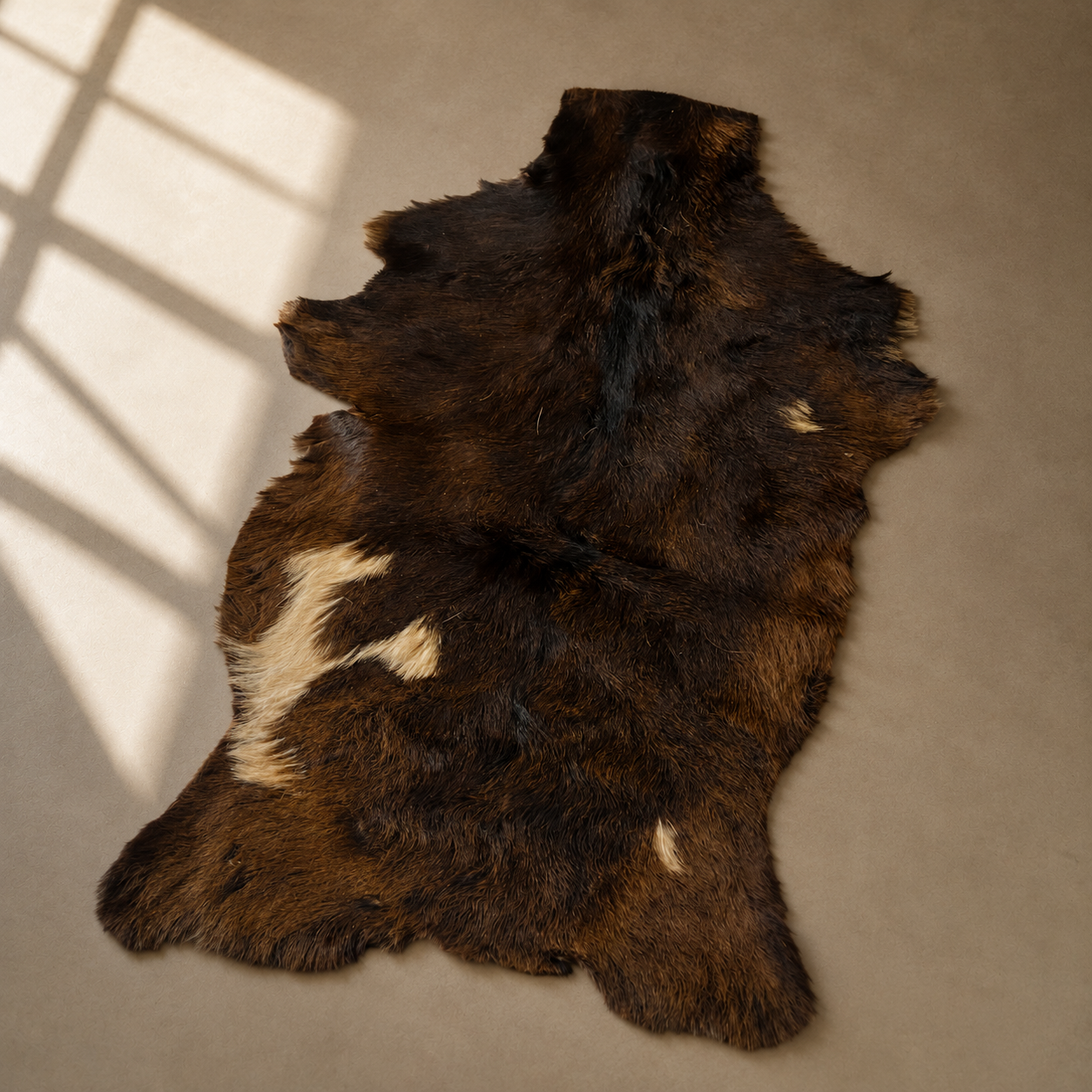 Goatskin Rug GR-179 41x25 INCH