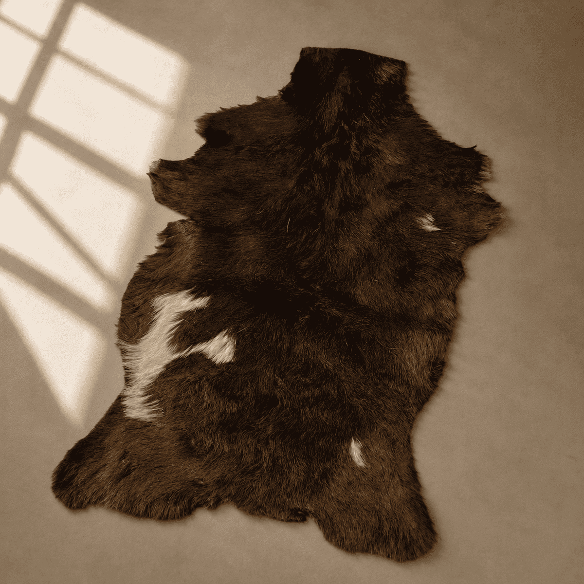 Goatskin Rug GR-179 41x25 INCH