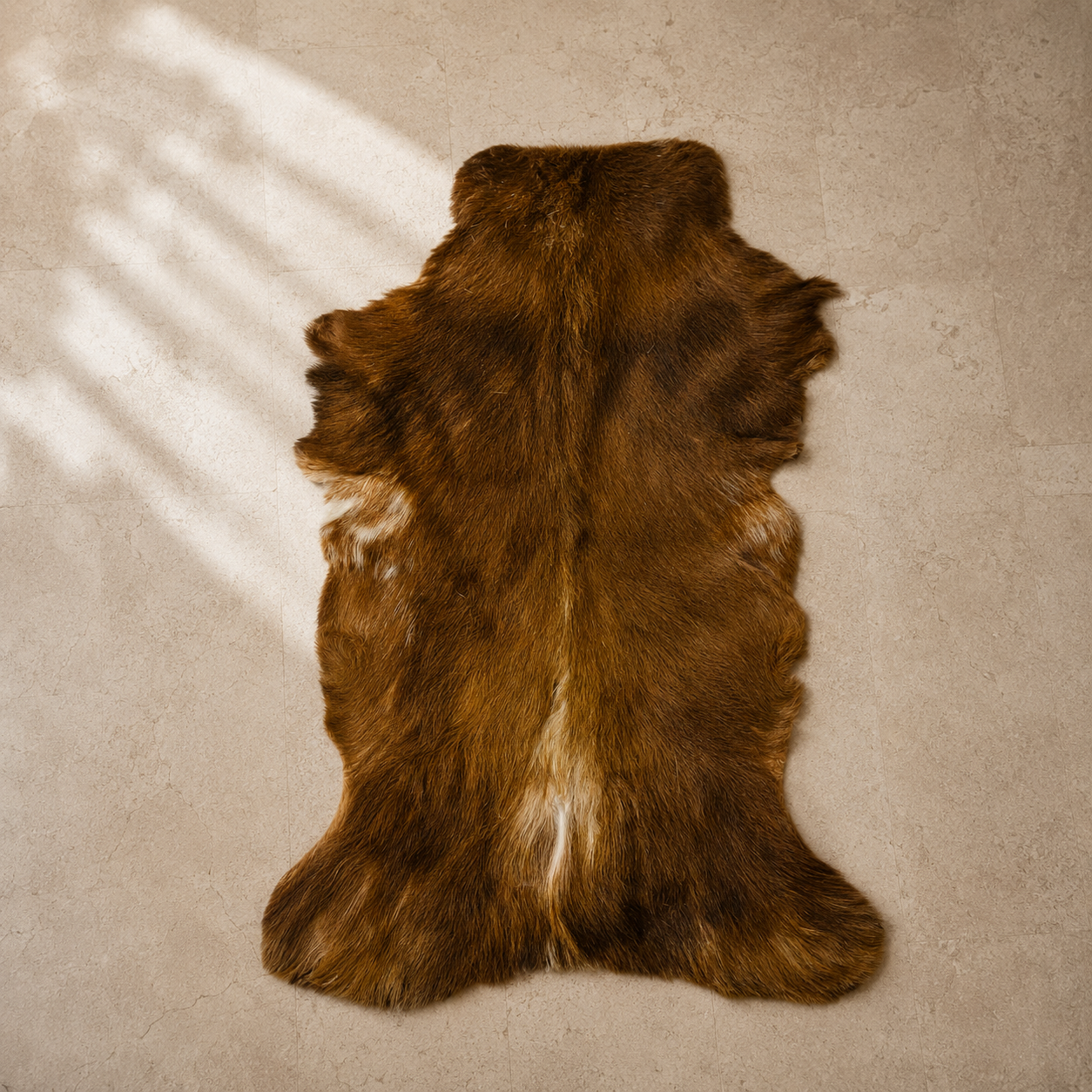 Goatskin Rug GR-183 45x27 INCH