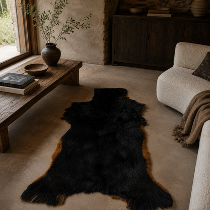 Goatskin Rug GR-184 46x26 INCH