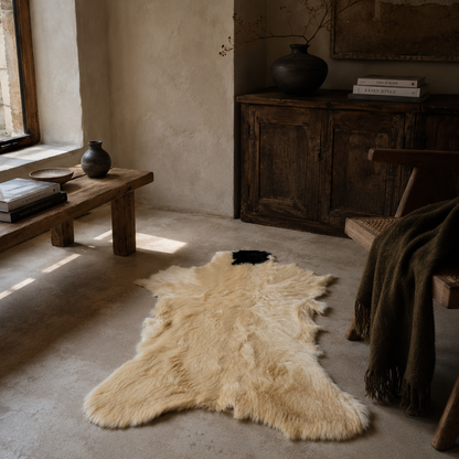 Goatskin Rug GR-185 40x27 INCH