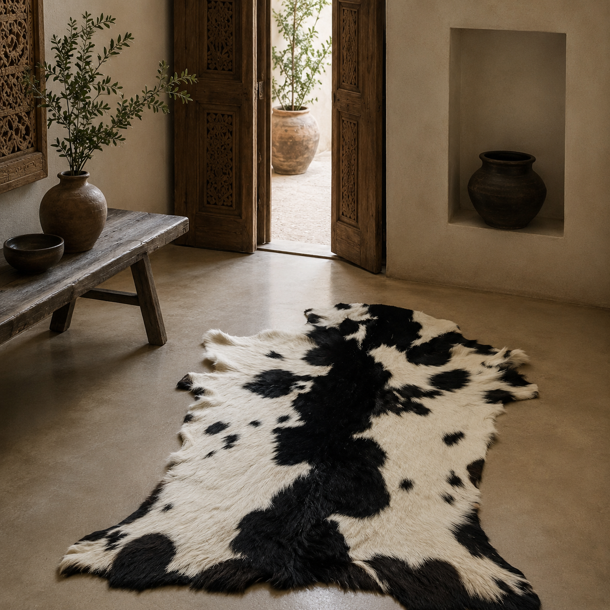 Goatskin Rug GR-175 40x28 INCH