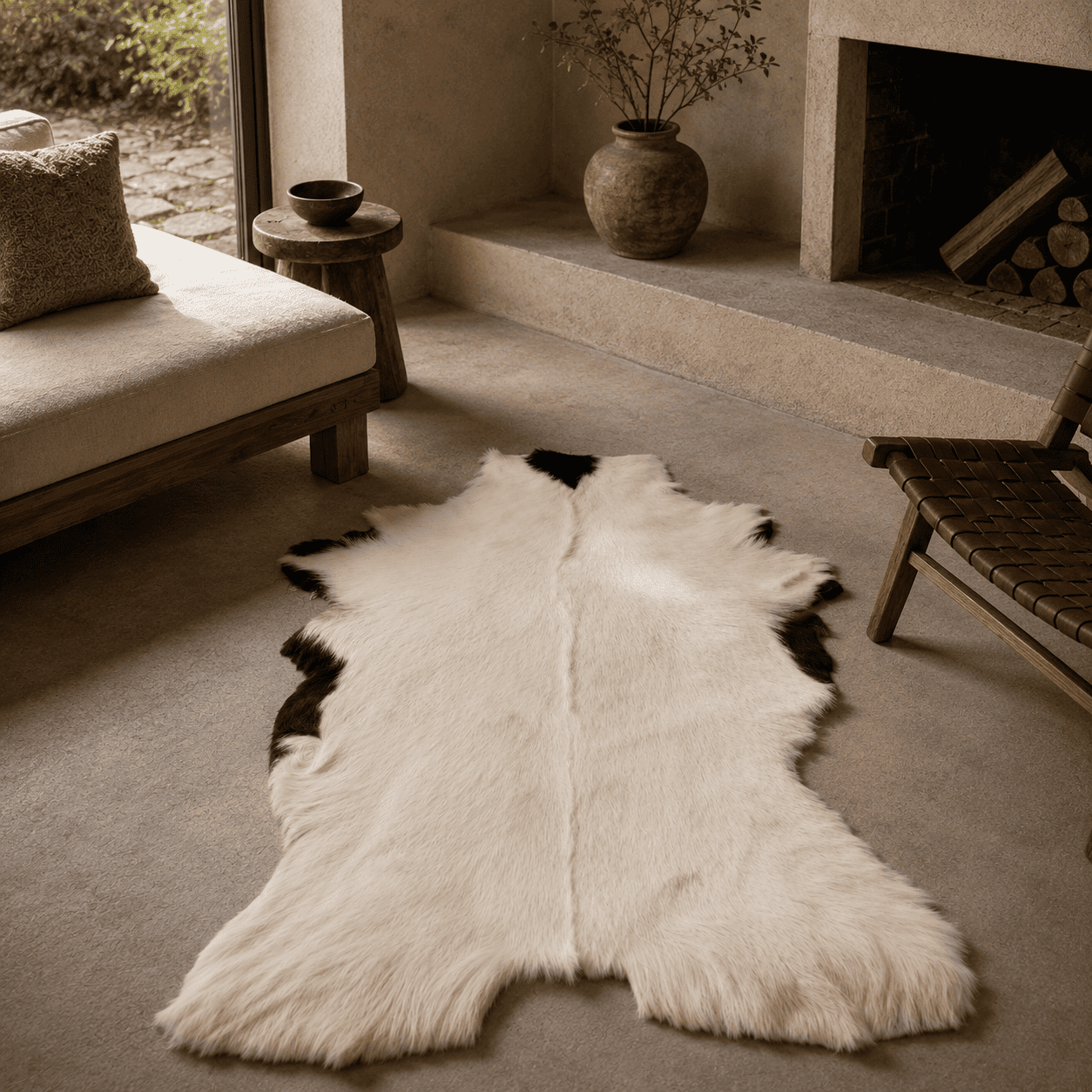 Goatskin Rug GR-150 40x26 INCH