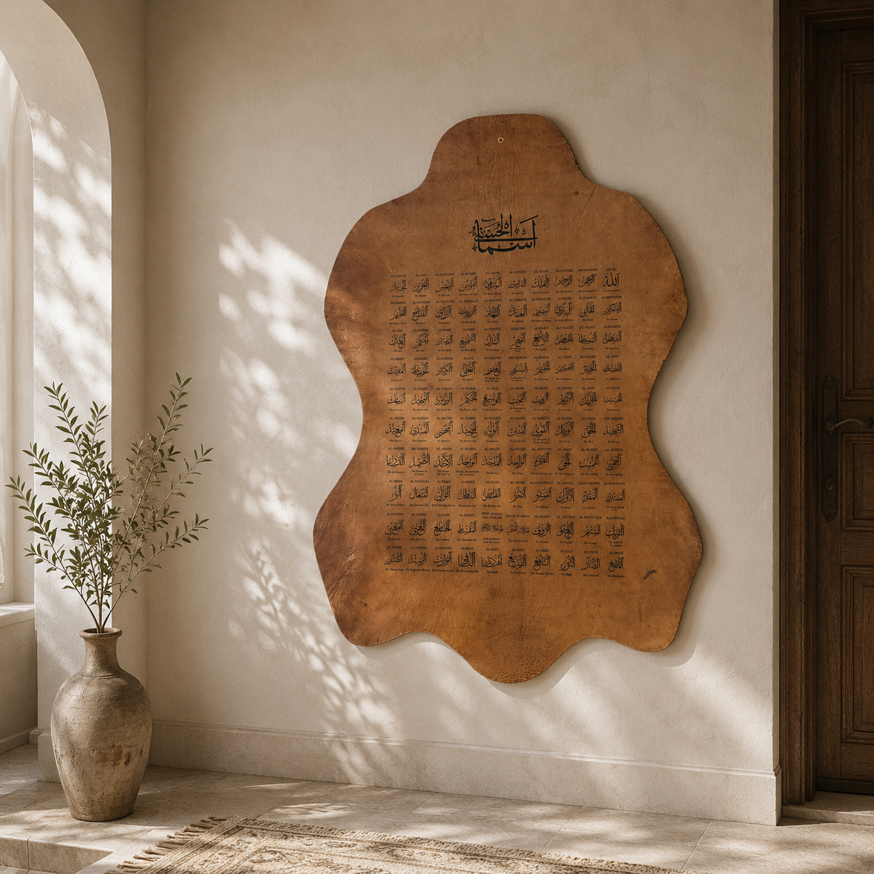 Leather Calligraphy KB106