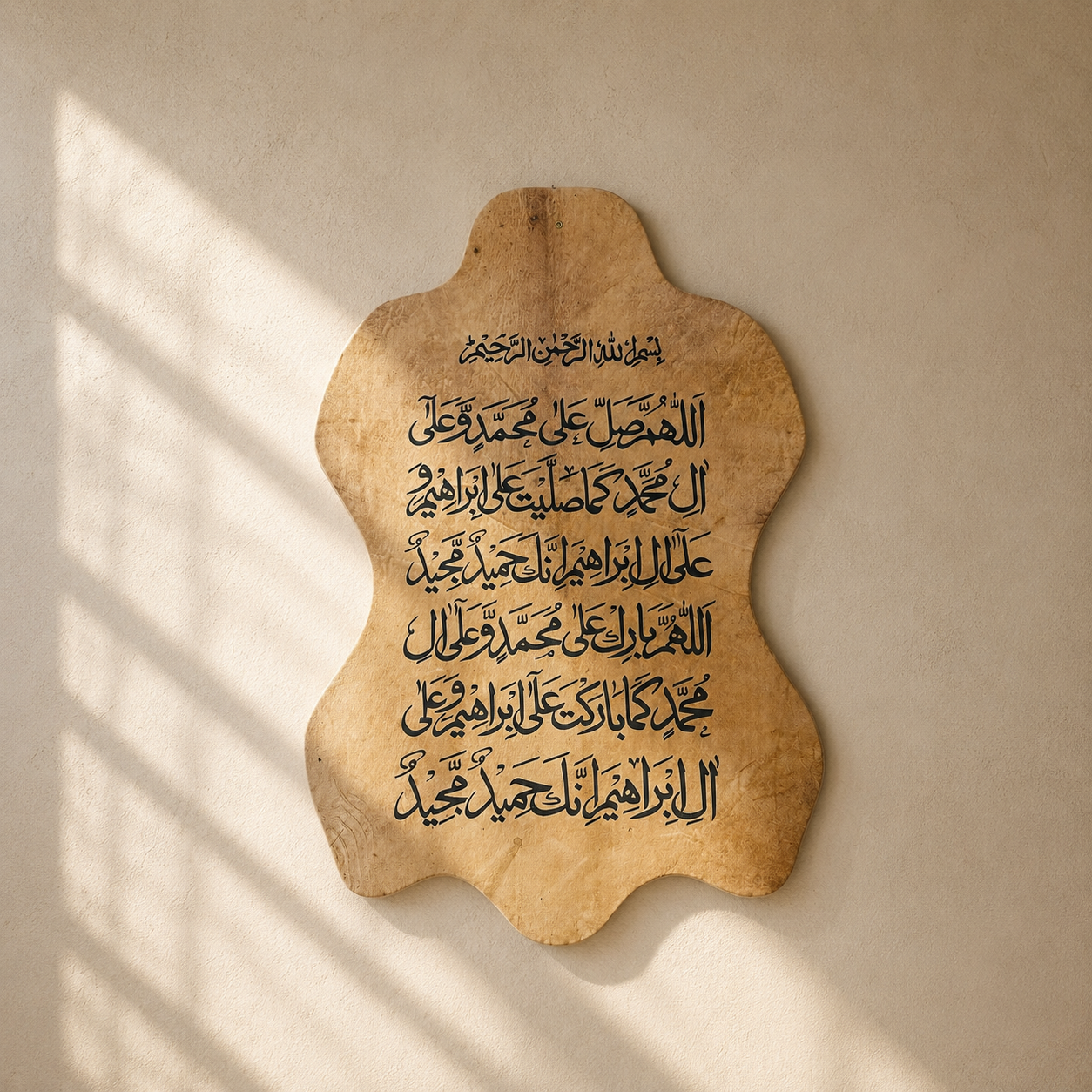 Leather Calligraphy KB113