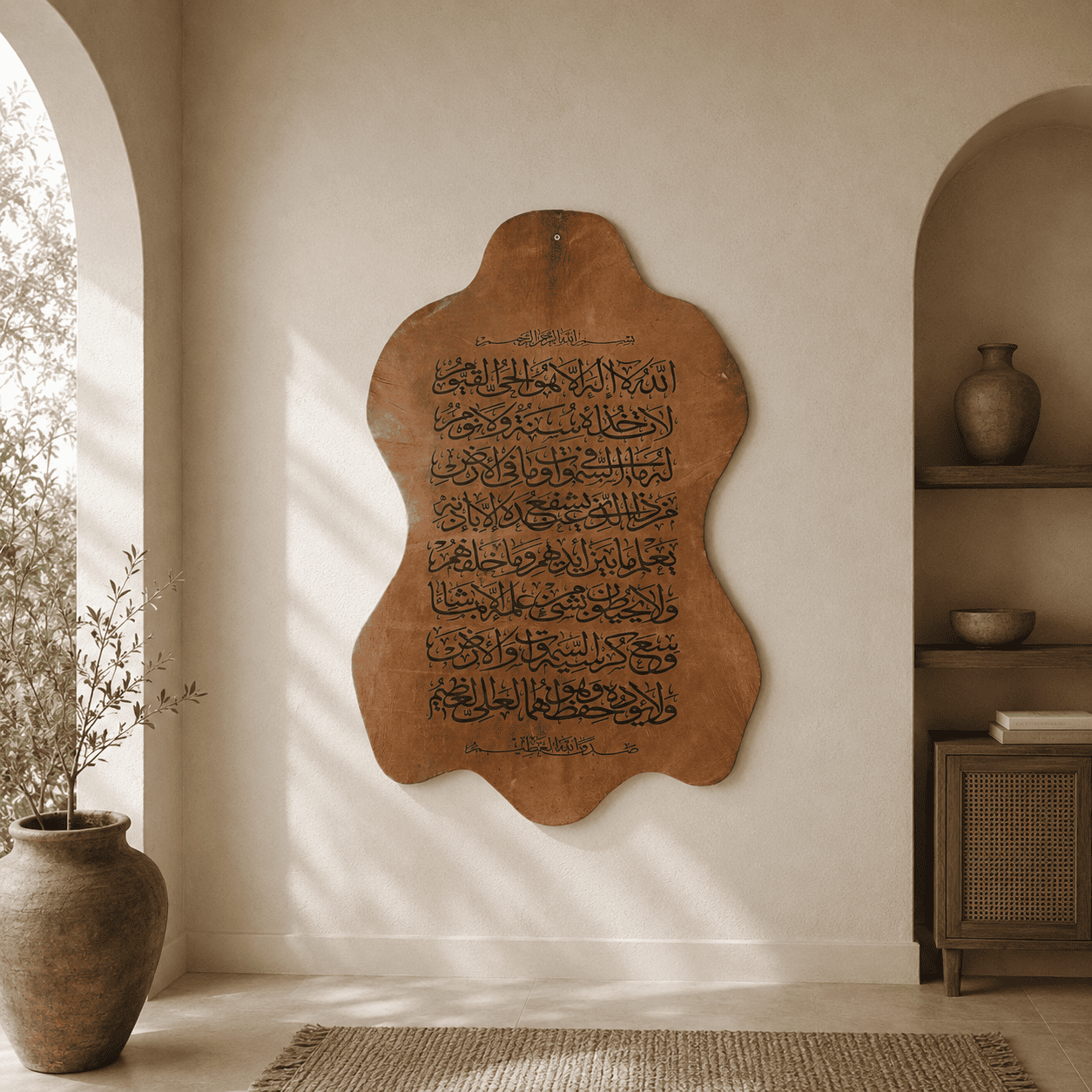 Leather Calligraphy KB120