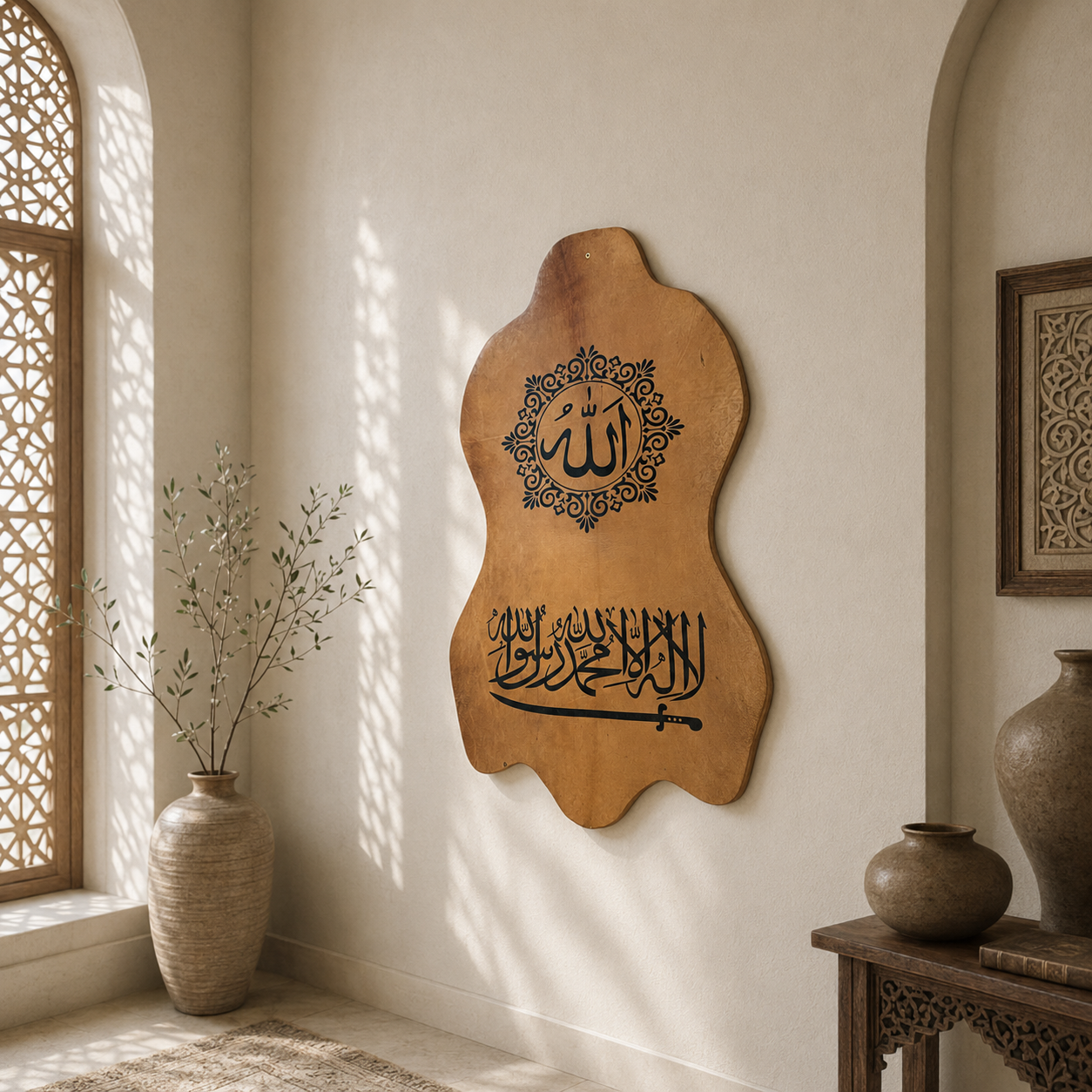 Leather Calligraphy KB127