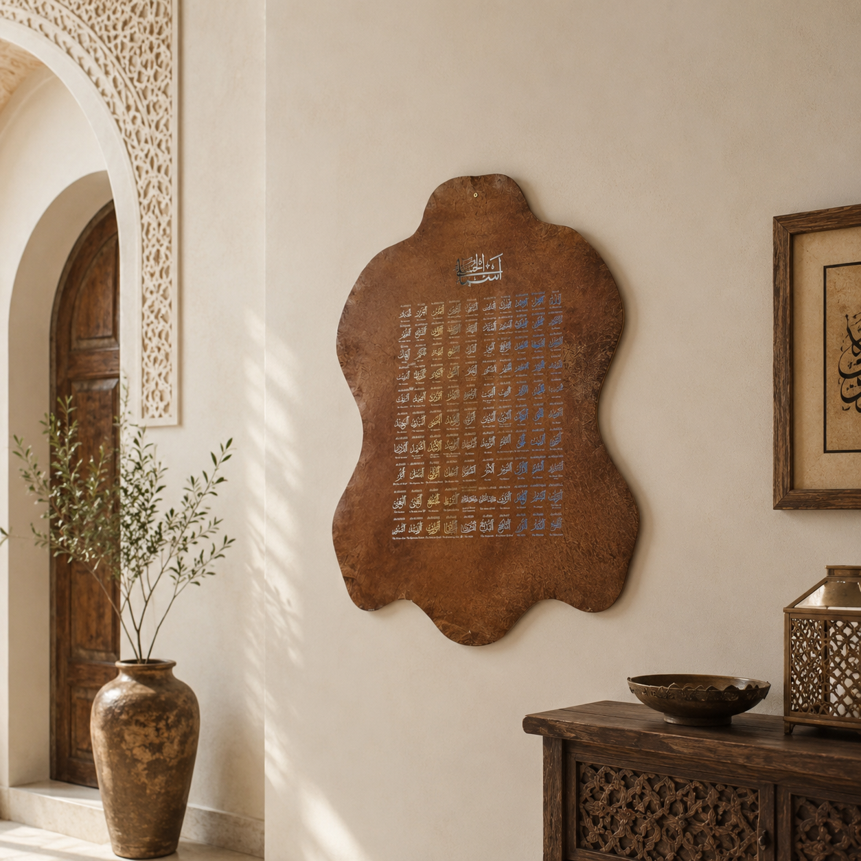 Leather Calligraphy KB128