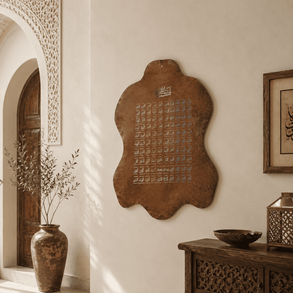 Leather Calligraphy KB128