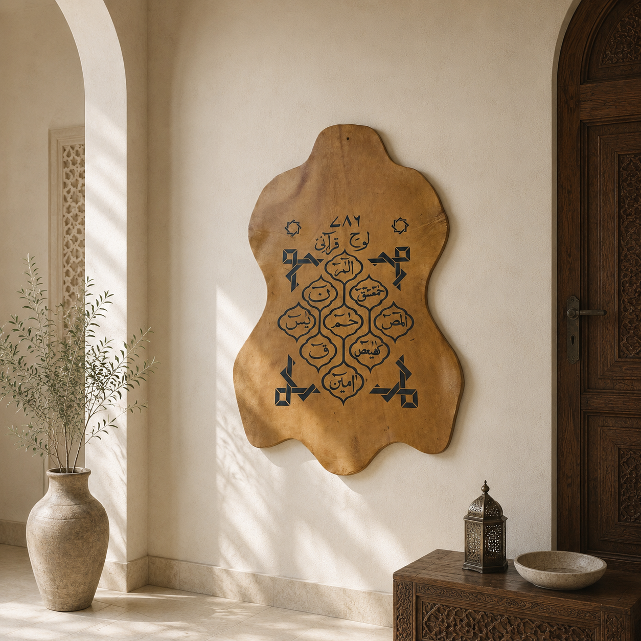 Leather Calligraphy KB130