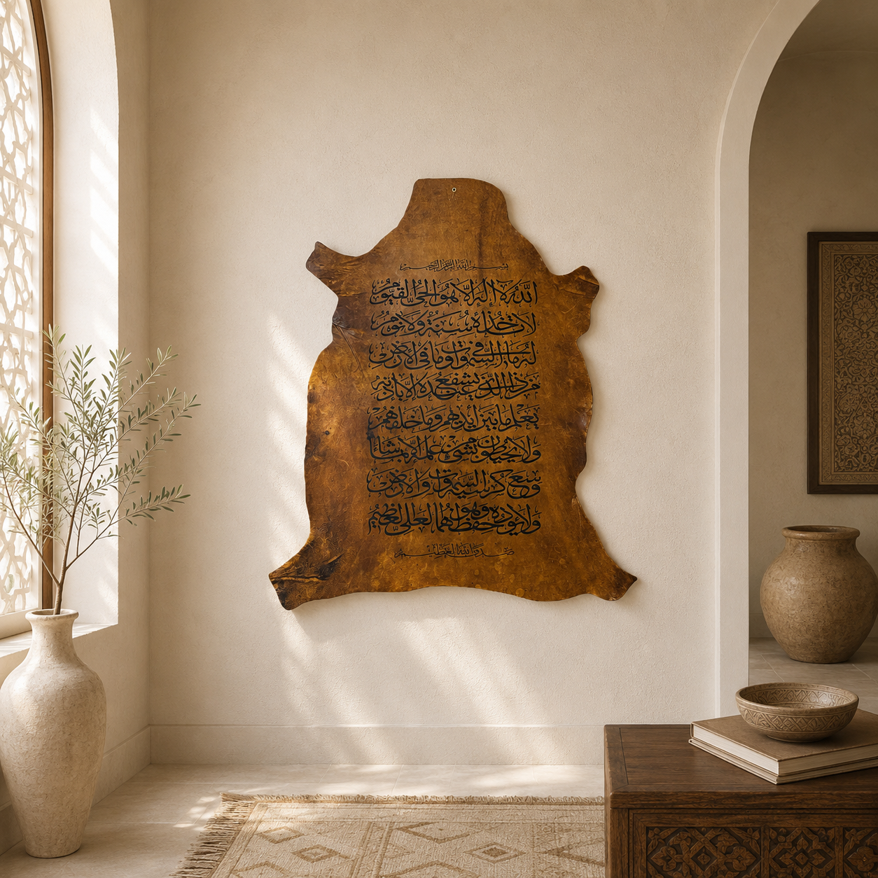 Leather Calligraphy KB203