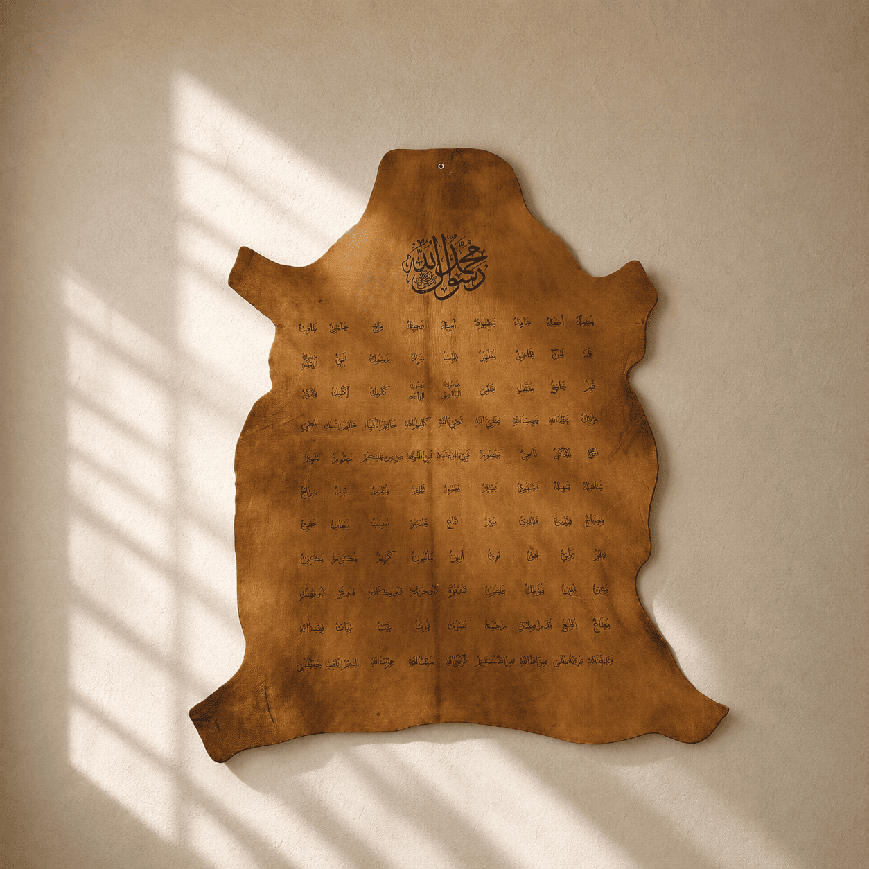 Leather Calligraphy KB205